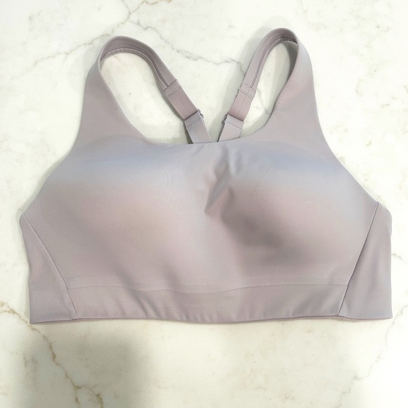 Athleta Advance Sports Bra - 34C - Shasta Purple / Lavender - Repaired! - Picture 3 of 7